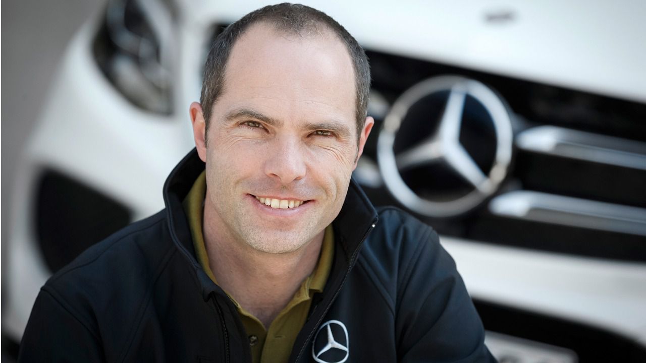 Robert Lesnik dentro del equipo de diseño exterior de Mercedes-Benz