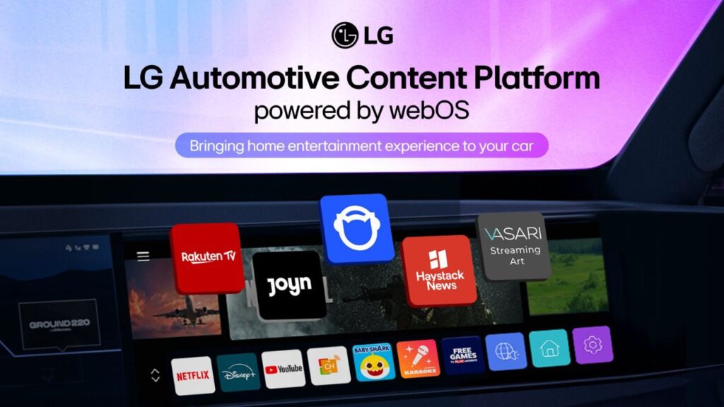 LG expande webOS en Europa a bordo de los nuevos modelos de Kia