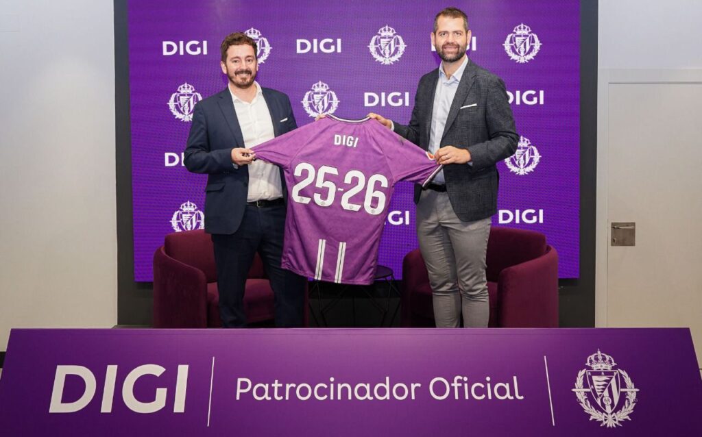Digi patrocinará al Real Valladolid CF en la próxima temporada