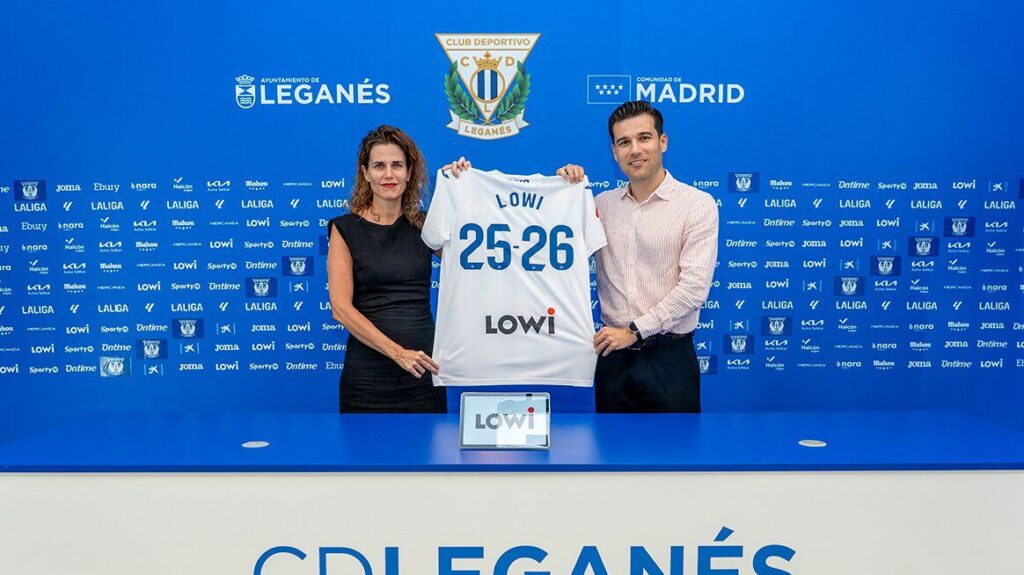 Lowi renueva su compromiso con el C.D. Leganés y seguirá como patrocinador del club