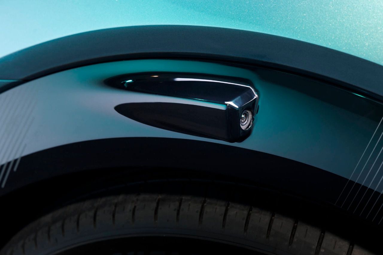 Cámaras aerodinámicas integradas en el Renault Emblème