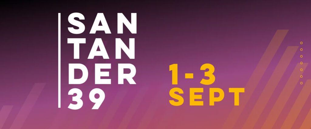 Evento Santander 39 del 1 al 3 de septiembre 2023