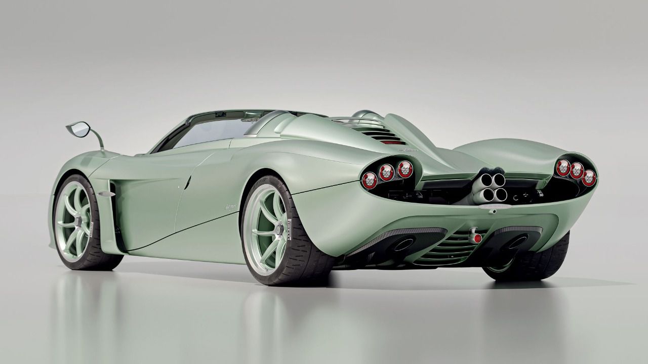 Trasera del nuevo Pagani Huayra Codalunga Speedster