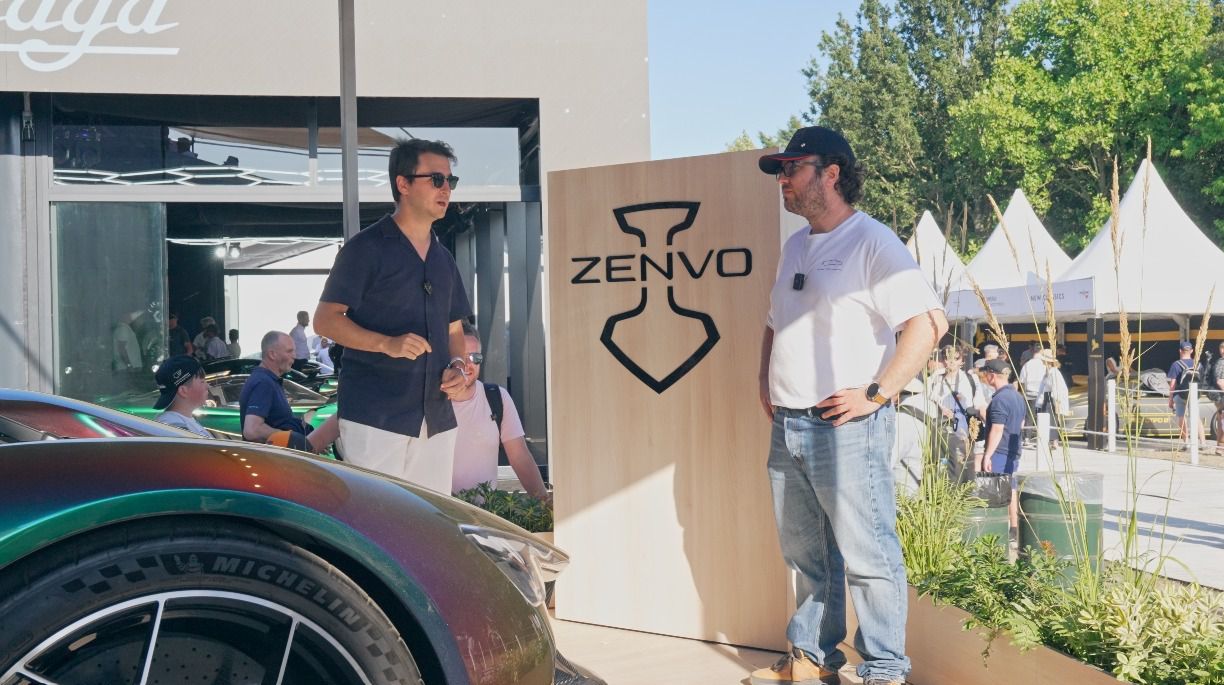 Fragmento de la entrevista con Eneko Angulo en el stand de Zenvo en Goodwood Festival of Speed 2025