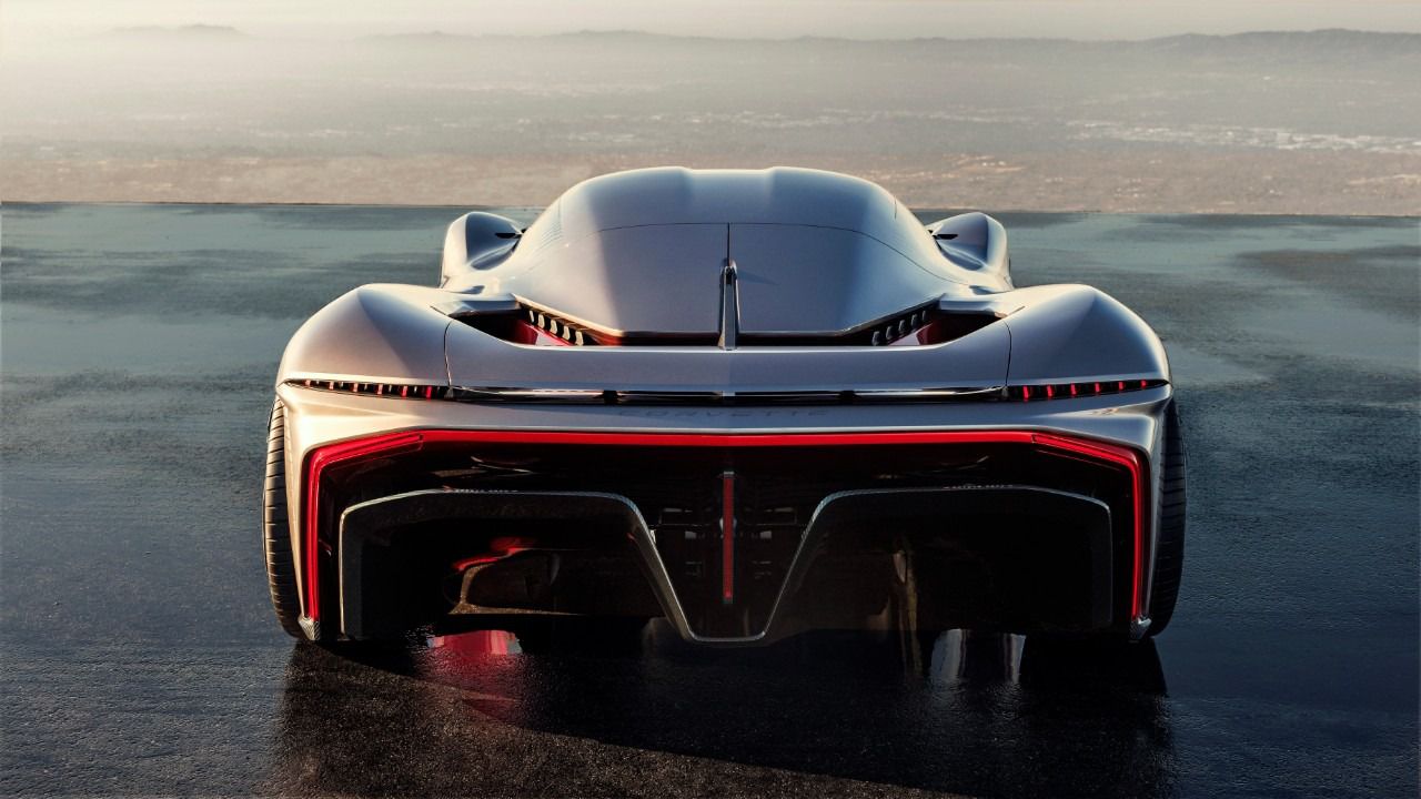 Trasera del California Corvette Concept