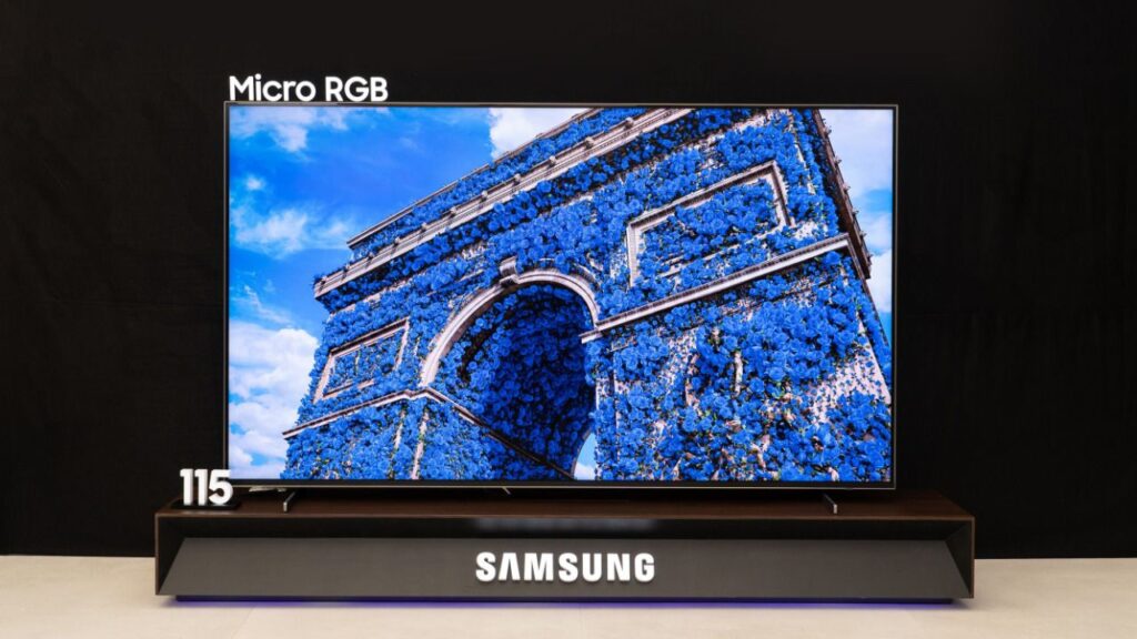Samsung presenta el primer televisor Micro RGB del mundo