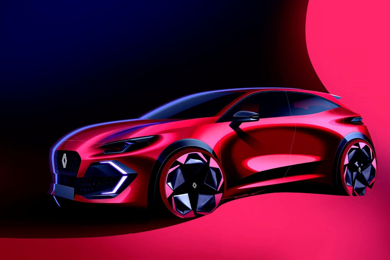 Sketch del Renault Clio 6