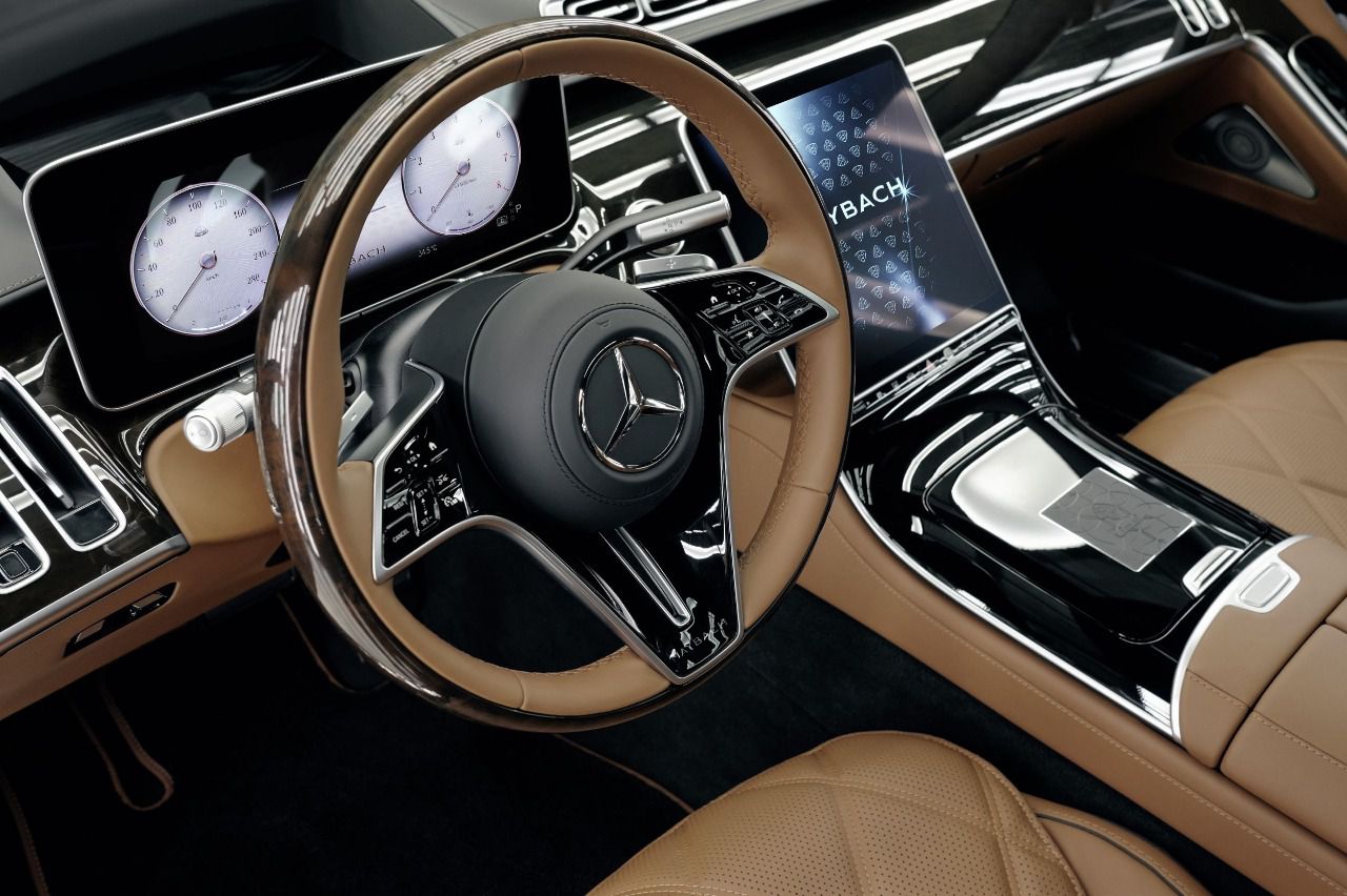 Interior del Mercedes-Maybach V12 Edition