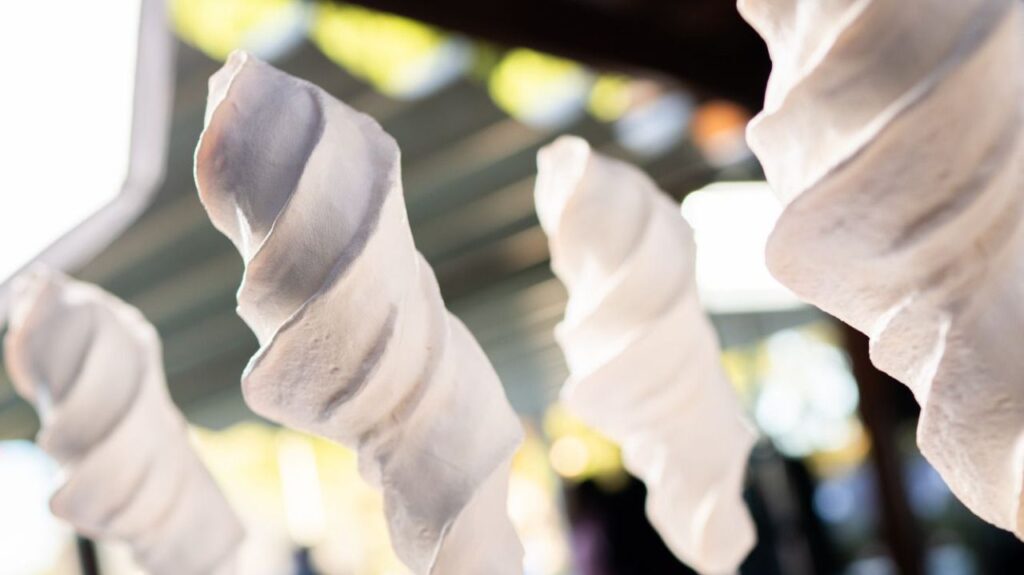 Esculturas en la gala de los IV Premios CarDesign.es en Madrid