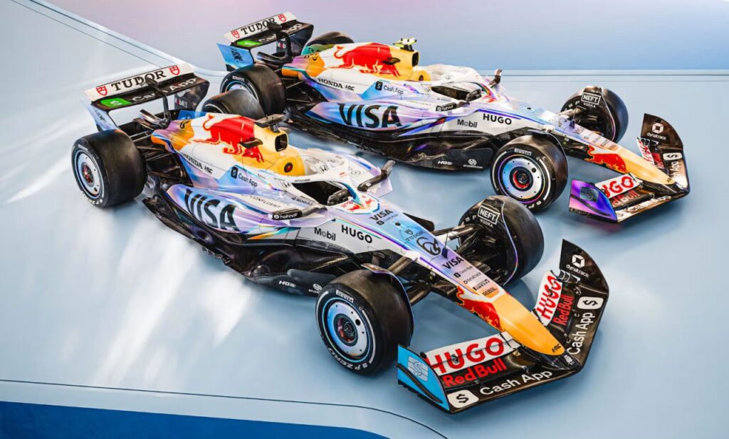 Racing Bulls presenta su livery holográfica para el GP de Las Vegas