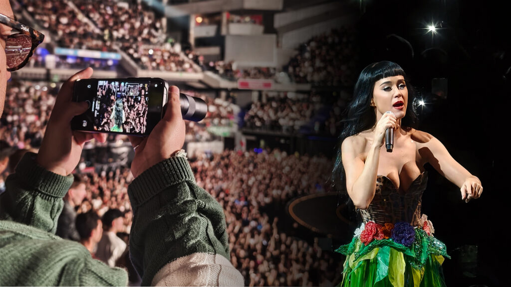 Fotografía en clave de pop: un concierto de Katy Perry a través del Vivo X300 Pro