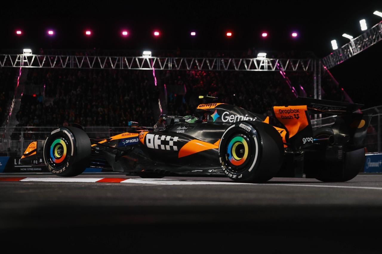 Lando Norris en el GP de Las Vegas 2025
