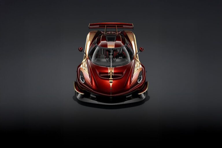 La primera especificación del Koenigsegg Sadair Spear usa Oro