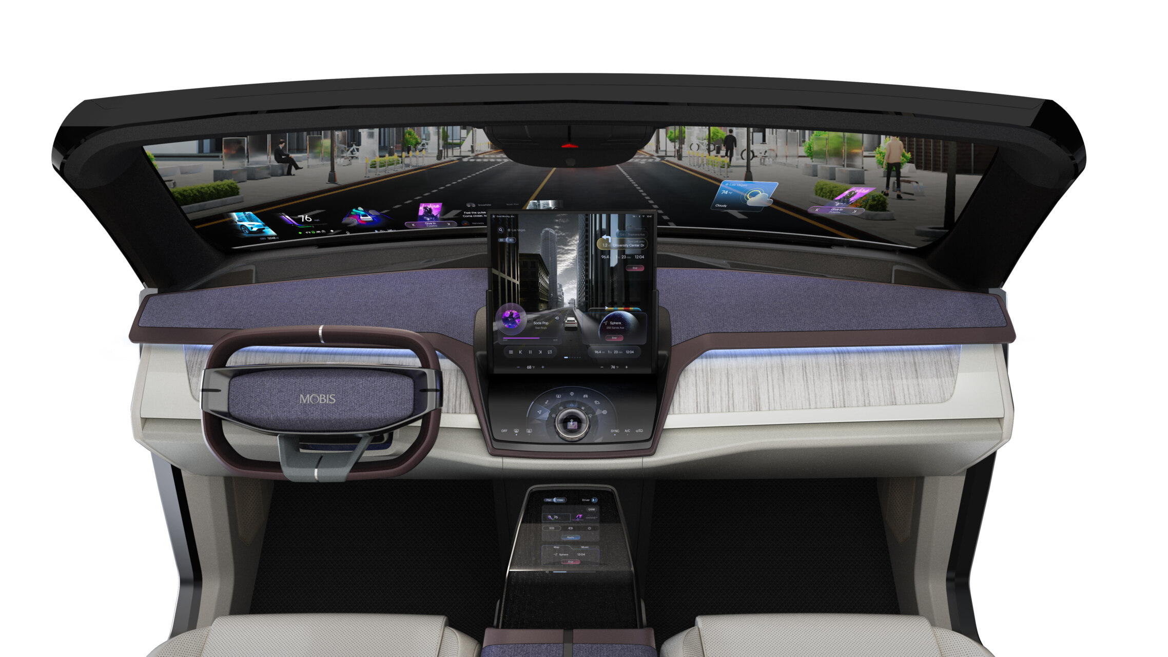 Nuevo head-up display de Hyundai que redefine el interior