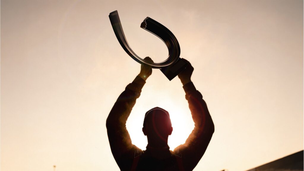 Trofeo Monumental de Fórmula 1 en Madrid alzado por un ganador