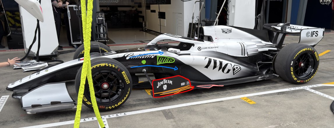 Detalles en la parte media del MAC-26