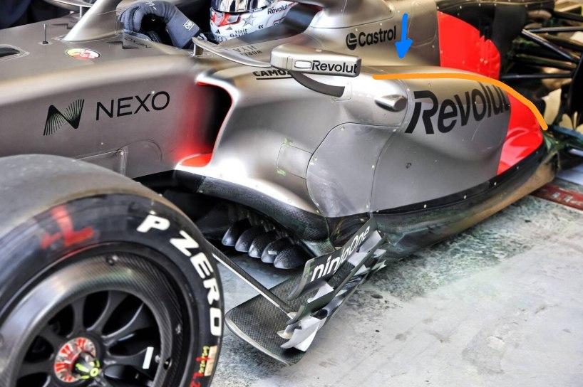 Detalles del Pontón del Audi R26