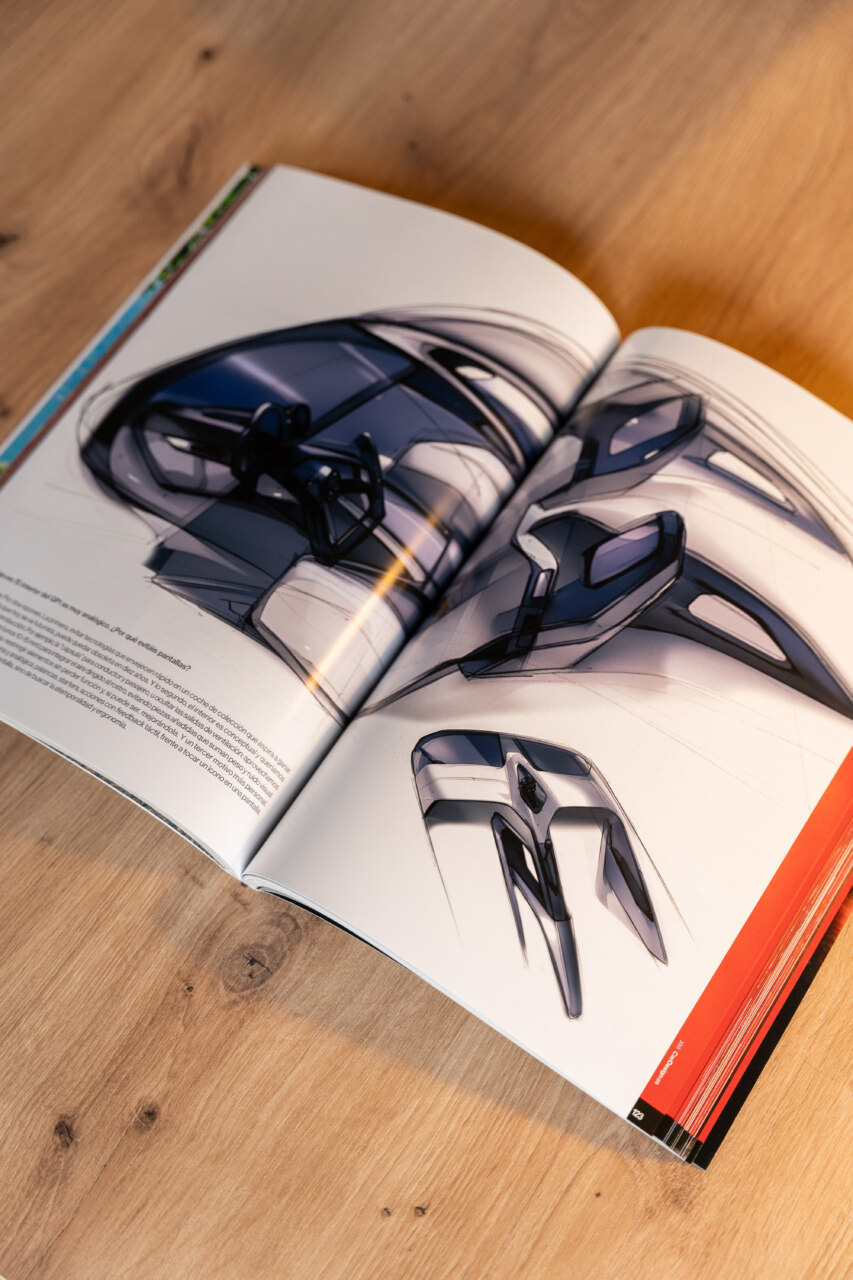 Sketch de Garagisti & Co en el Anuario CarDesign.es 2025