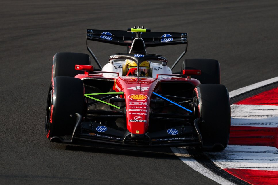 Suspensión delantera del SF-26