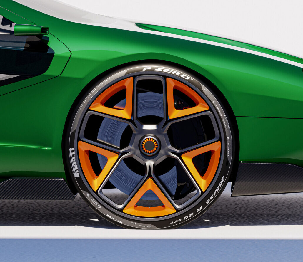 Project Eterna, una reinterpretación de Gabriel Nare del Alfa Romeo Carabo