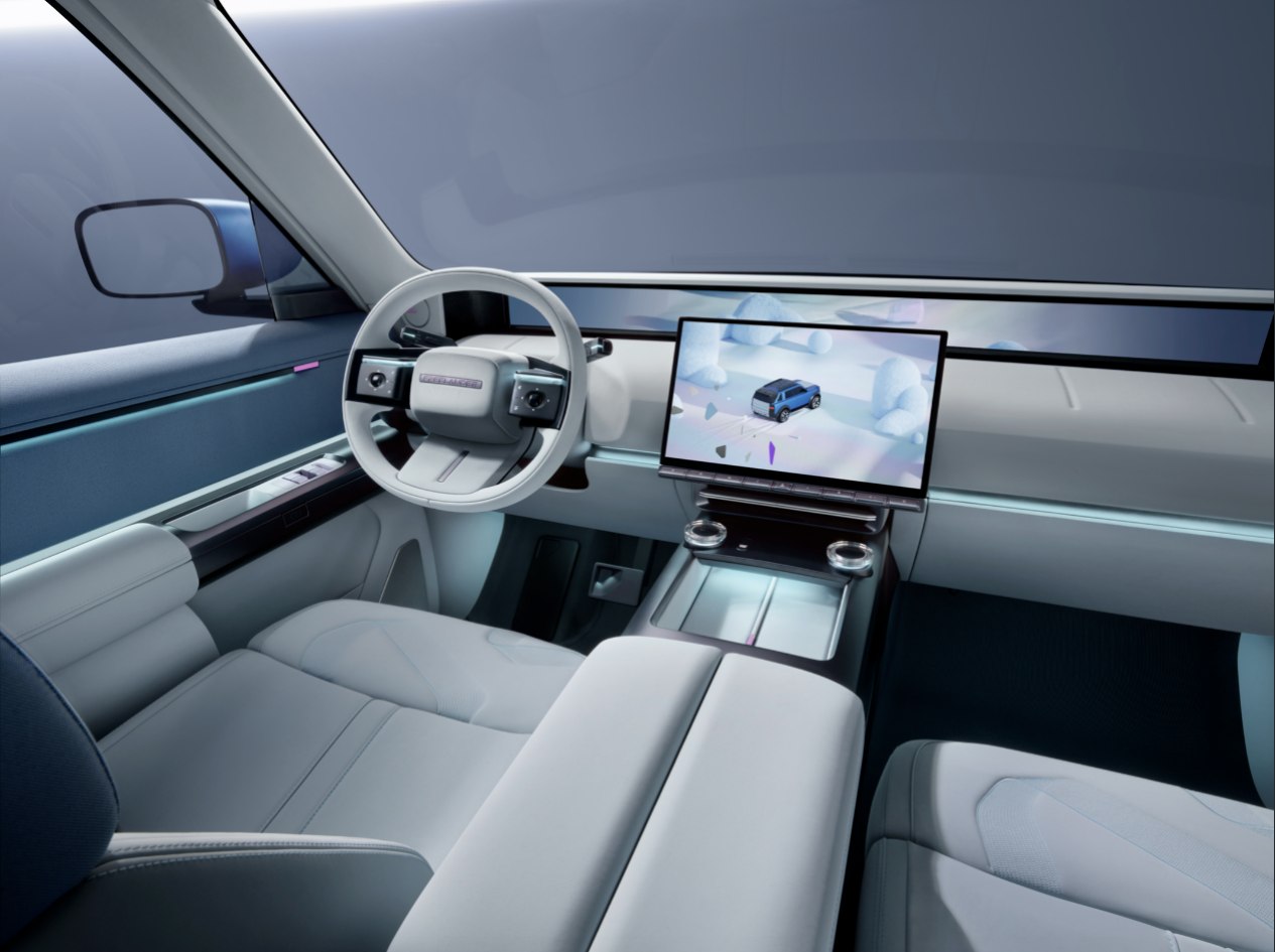 Interior del Freelander Concept 97