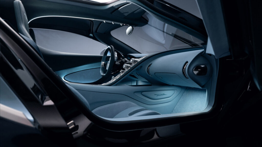 Interior del Bugatti Tourbillon