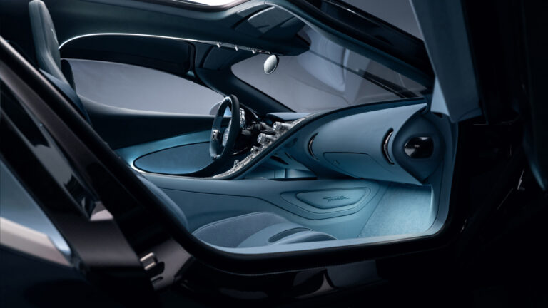 Interior del Bugatti Tourbillon