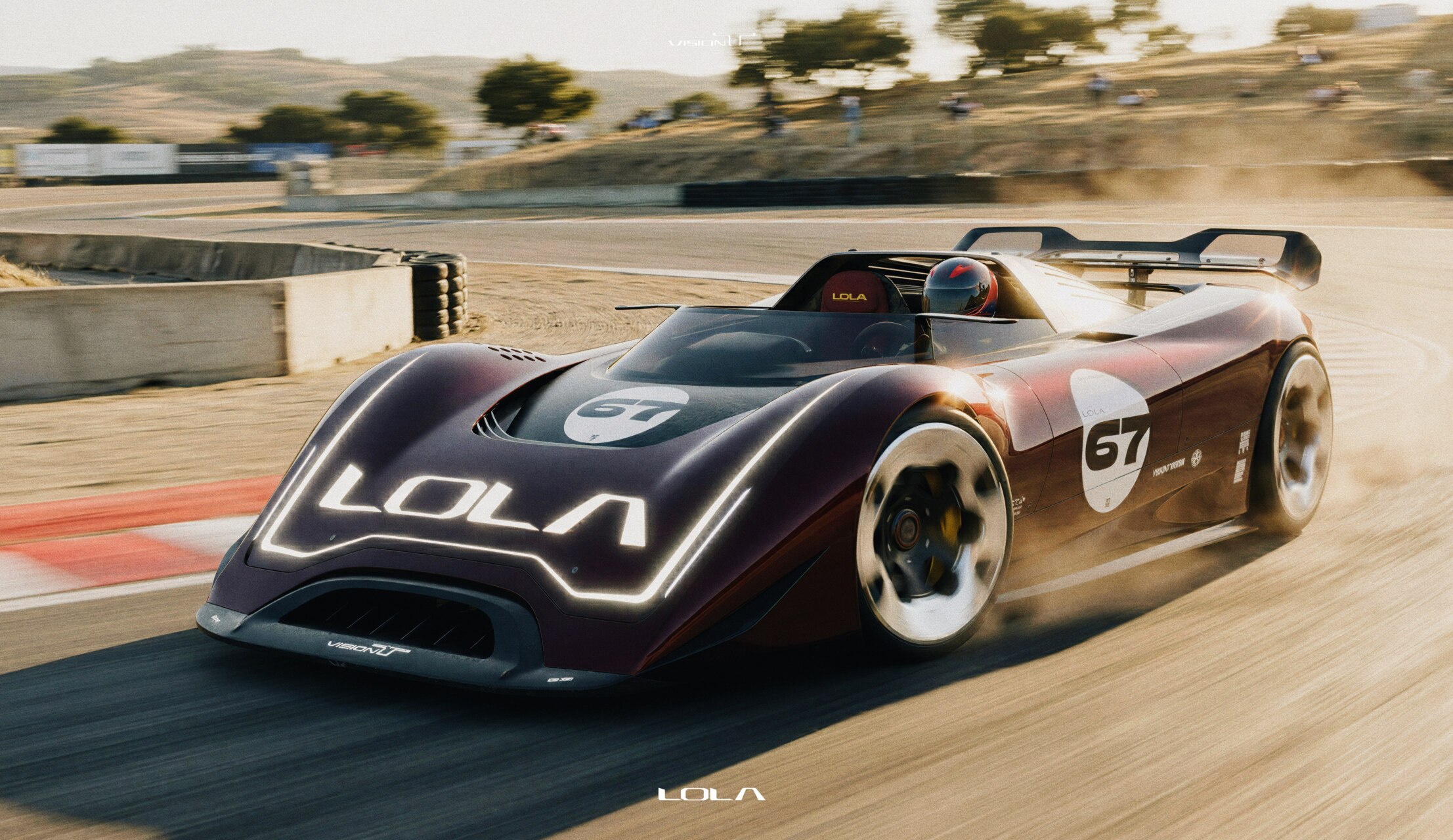 Lola Vision T reimagina el espíritu salvaje de Can-Am