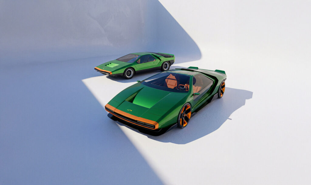 Project Eterna, una reinterpretación de Gabriel Naretto del Alfa Romeo Carabo