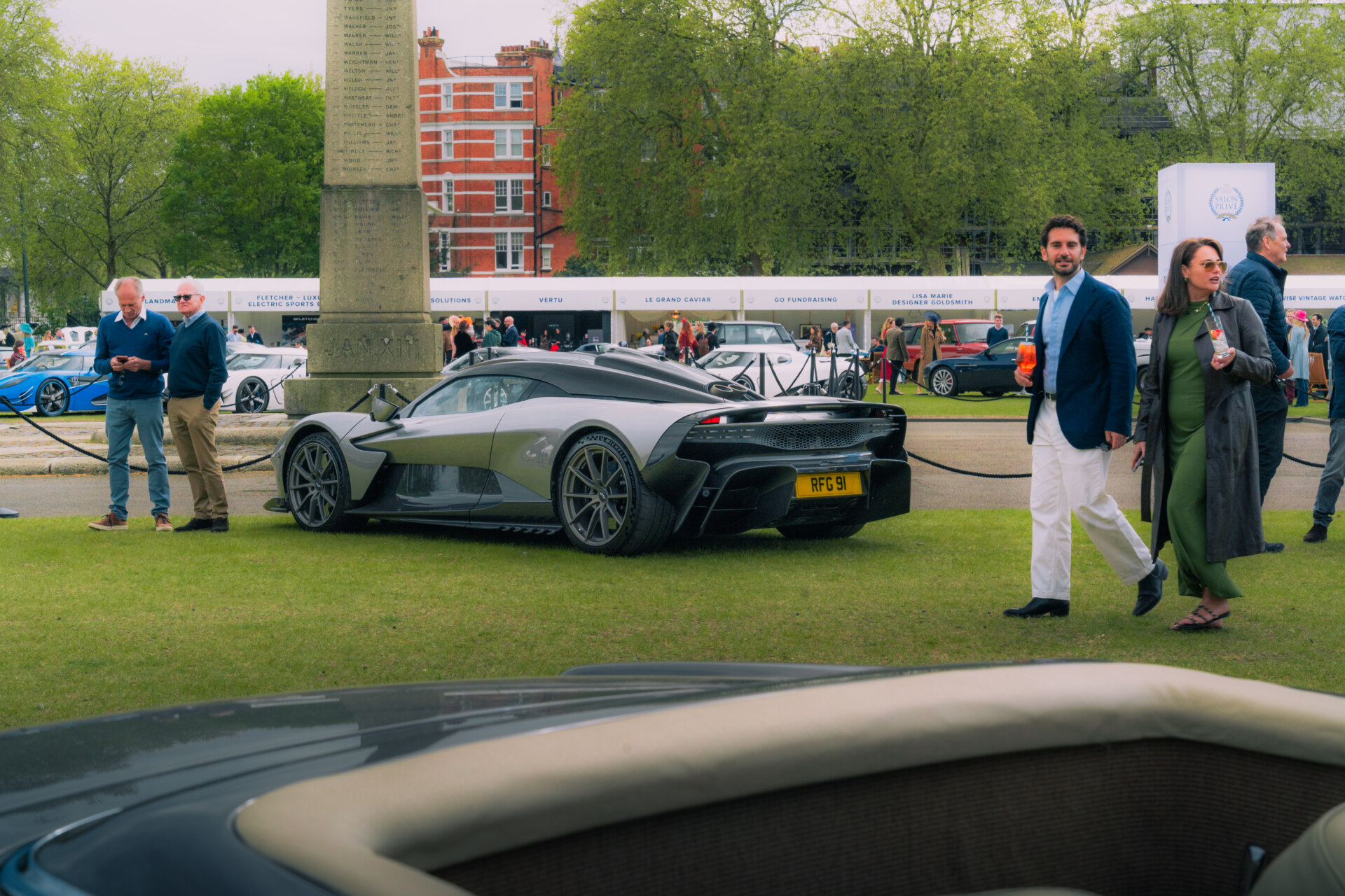 Aston Martin Valhalla en Salon Privé London 2026 (Autor: @royalspeed)