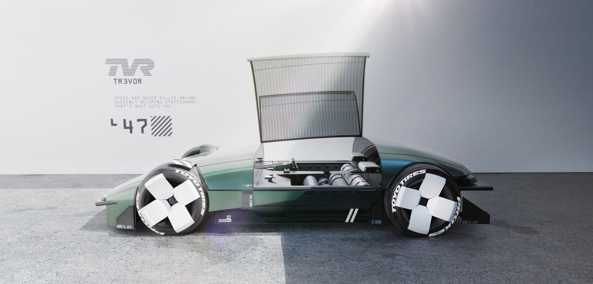 Exterior del TVR Tasmin (Autor: Charlie Berrisford)