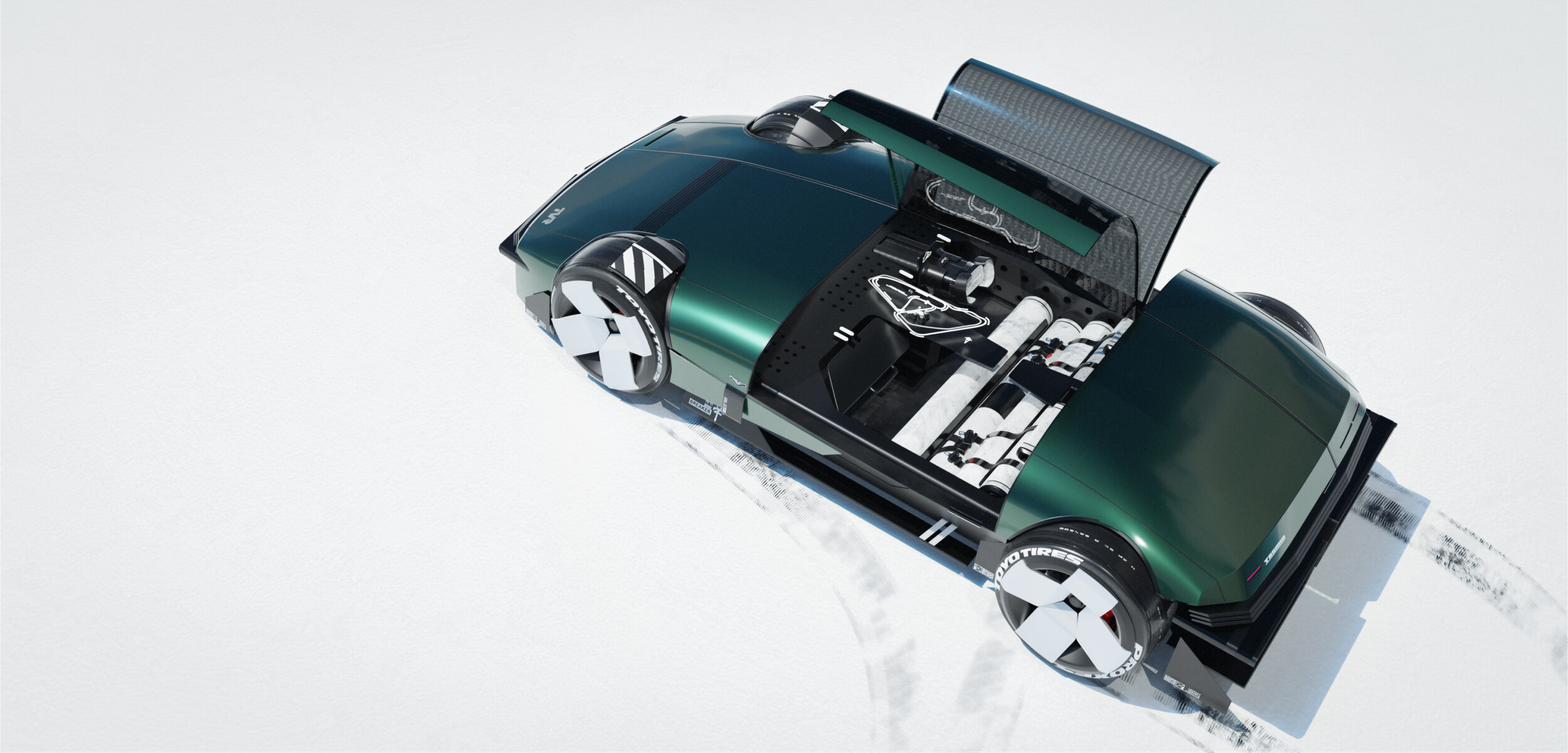 Interior del TVR Tasmin (Autor: Charlie Berrisford)