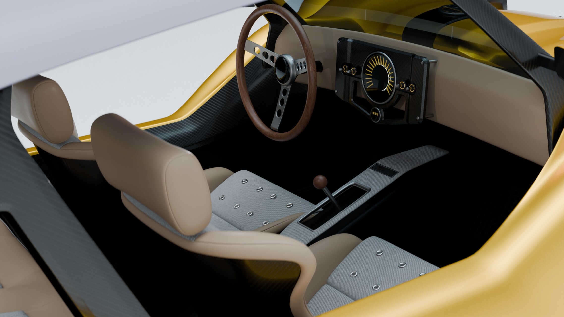 Interior del Brado Carbon Buggy