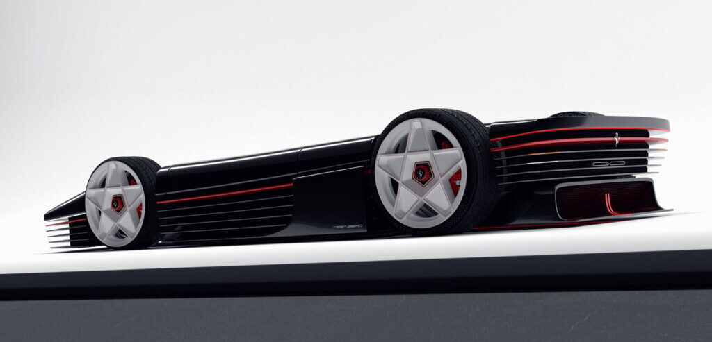 Ferrari TESTaZERO y sus llantas Prototipo de Llados Design