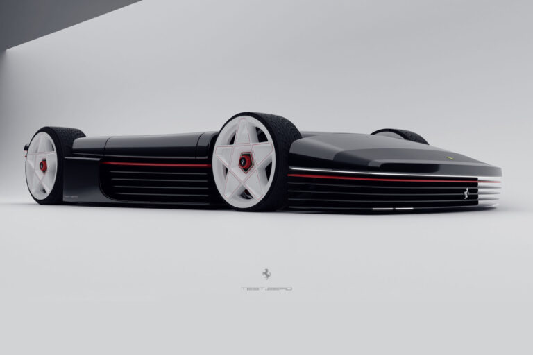 Ferrari TESTaZERO y sus llantas Prototipo de Llados Design