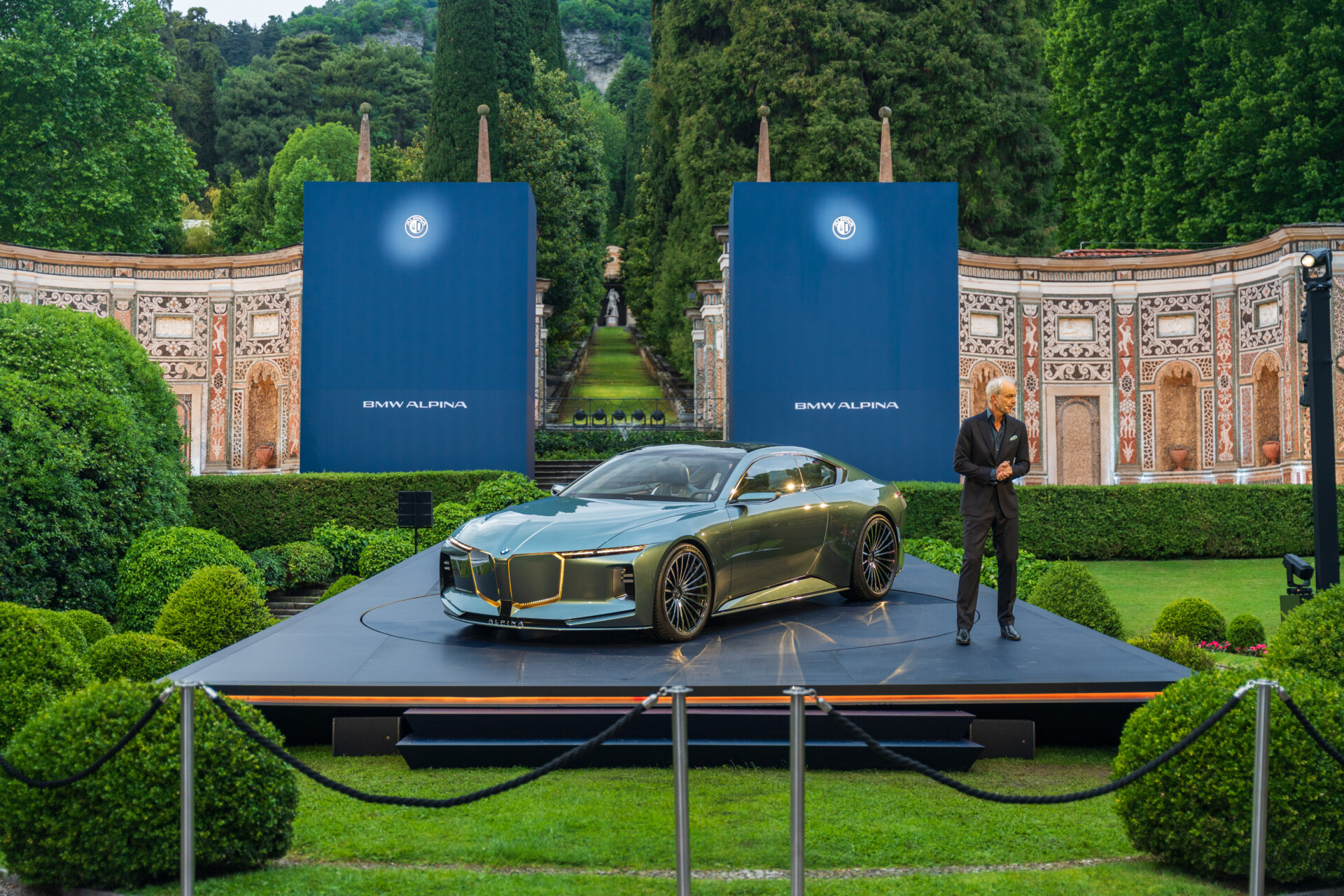 Presentación del BMW ALPINA en el Concorso d’Eleganza Villa d’Este 2026 (Autor: Álvaro Muro)