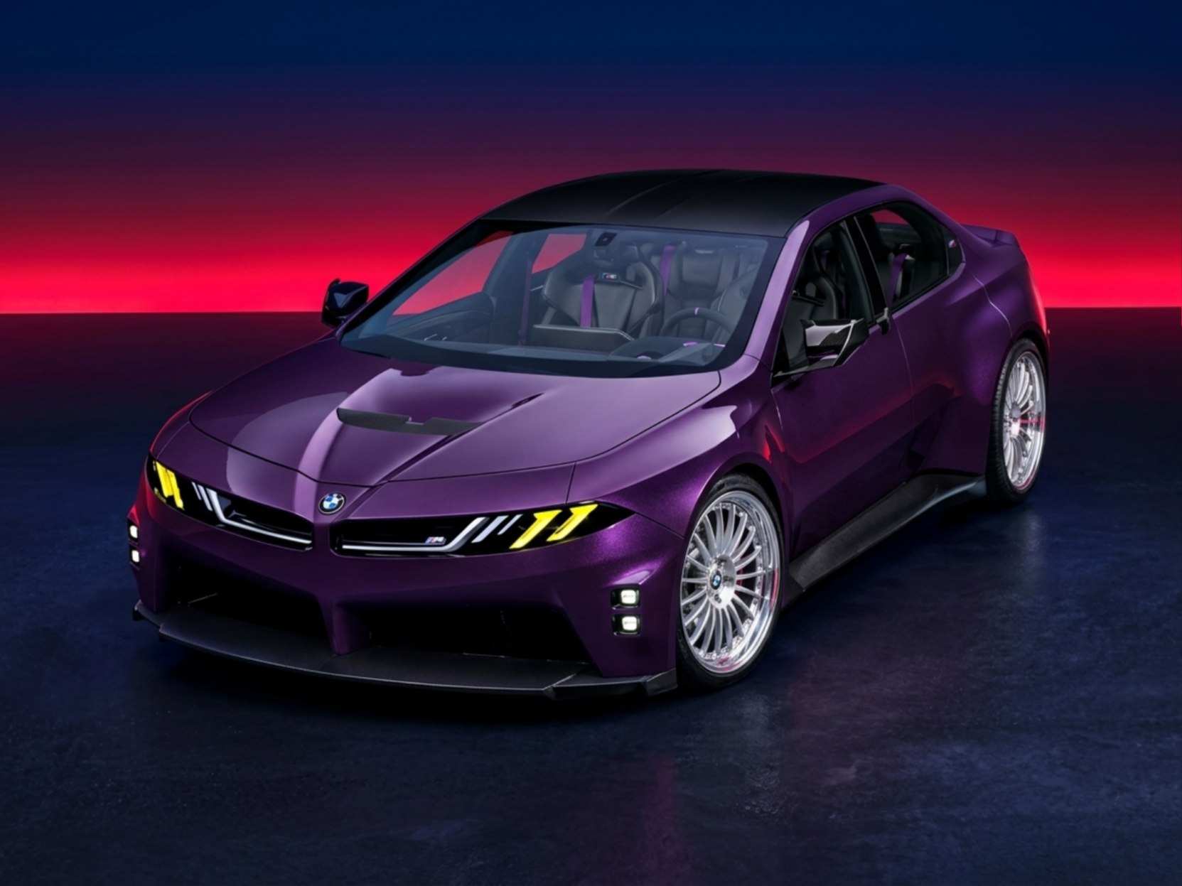 BMW M Concept Neue Klasse Amethist Especificación