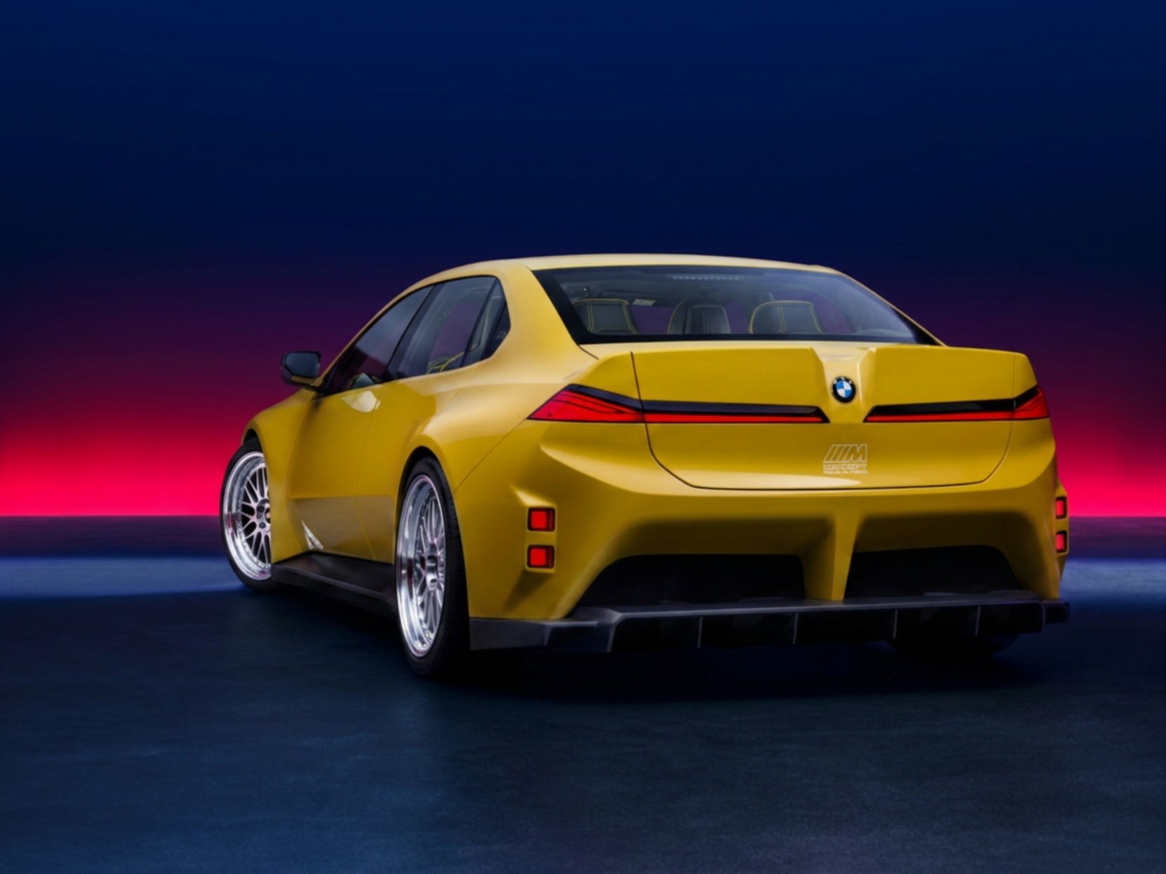 BMW M Concept Neue Phoenix Yellow Spec