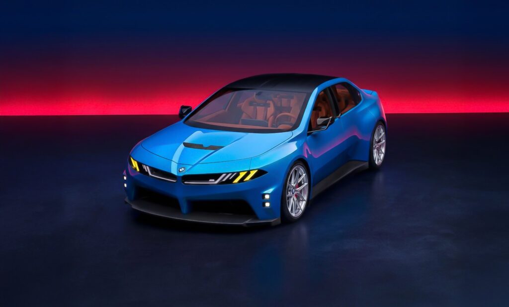 BMW M Concept Neue Klasse Laguna Seca Blue