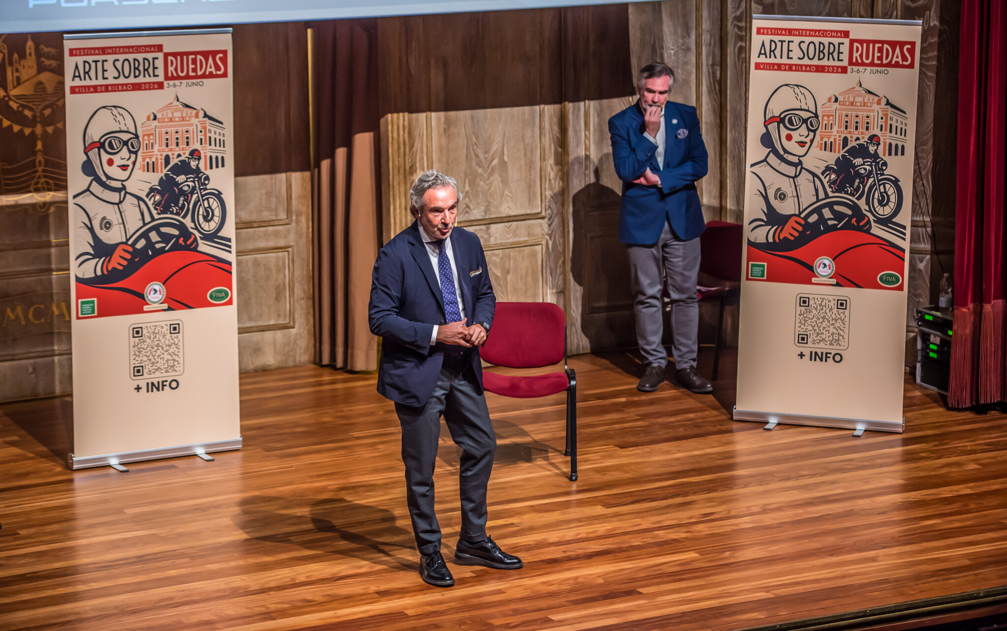 Presentación en el Festival Internacional Arte Sobre Ruedas en Bilbao