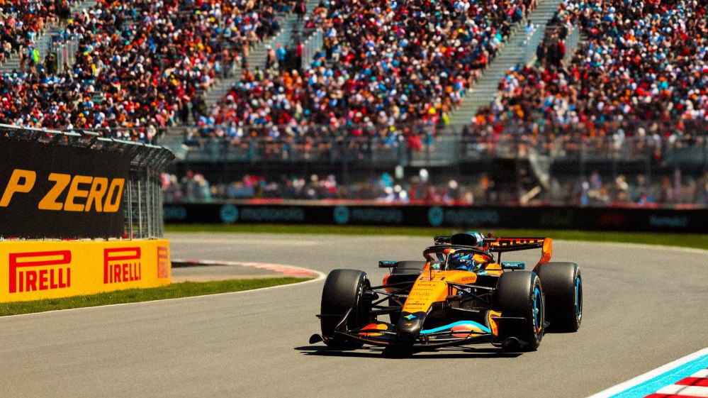 Detalles del alerón fallido de McLaren