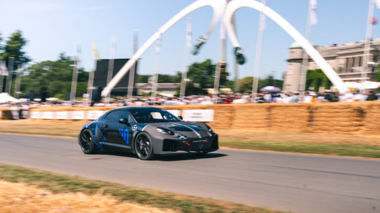 Alpine A110 Future en Goodwood Festival of Speed