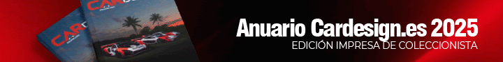 Banner del Anuario CarDesign.es 2025 con coches deportivos