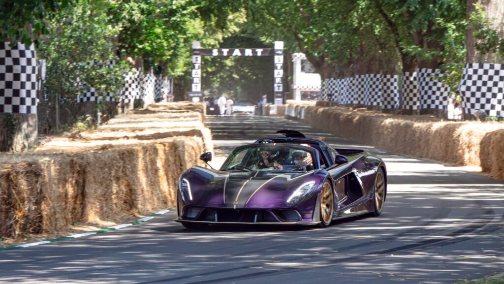 Hennessey Venom F5-M en el Goodwood Festival of Speed