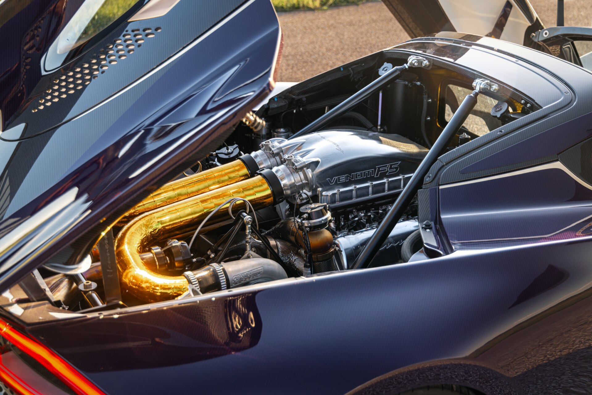 Motor V8 del Hennessey Venom F5-M 