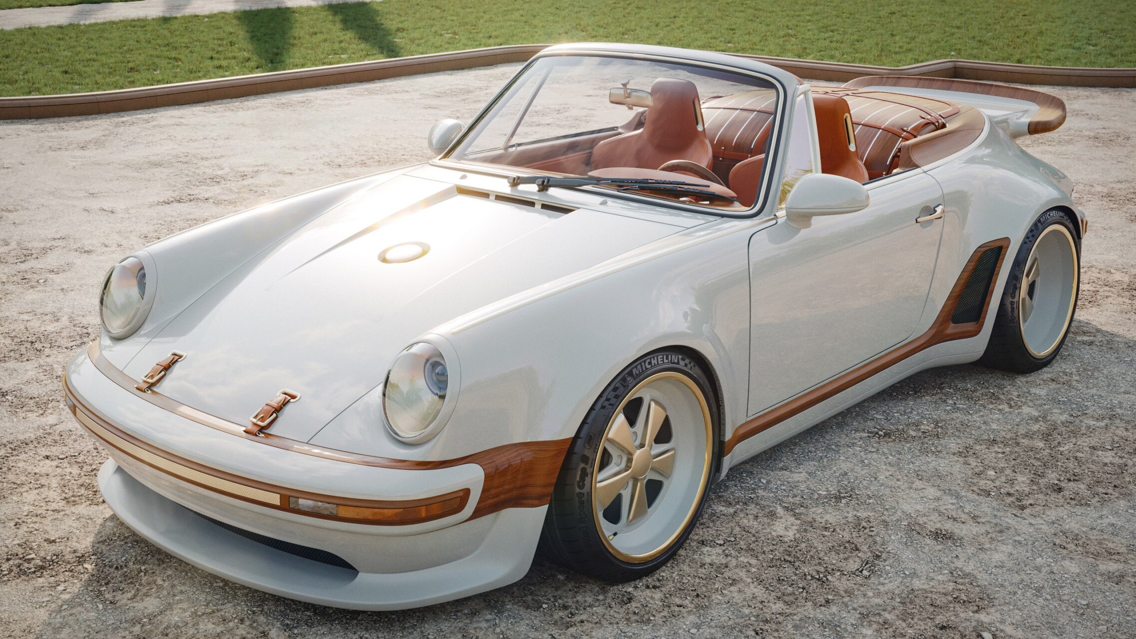 Porsche 911 de Singer con diseño exclusivo de Louis Vuitton