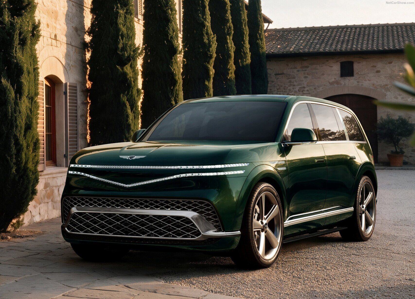 Genesis GV90, SUV eléctrico de lujo con diseño contemporáneo y proporciones monumentales