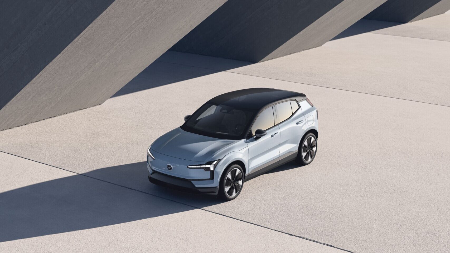 Nuevo modelo de Volvo con diseño contemporáneo y moderno.