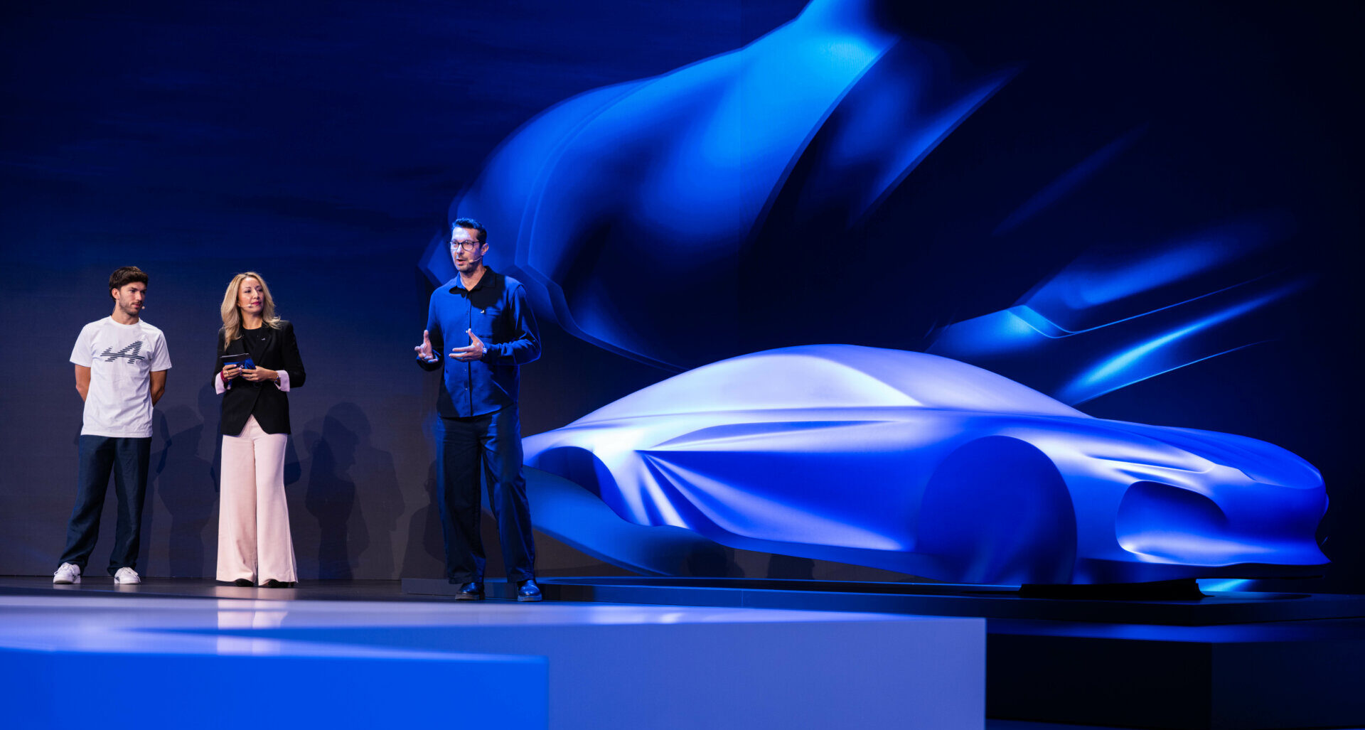 Presentación de prototipos de Alpine en el Salón del Automóvil de París 2026.