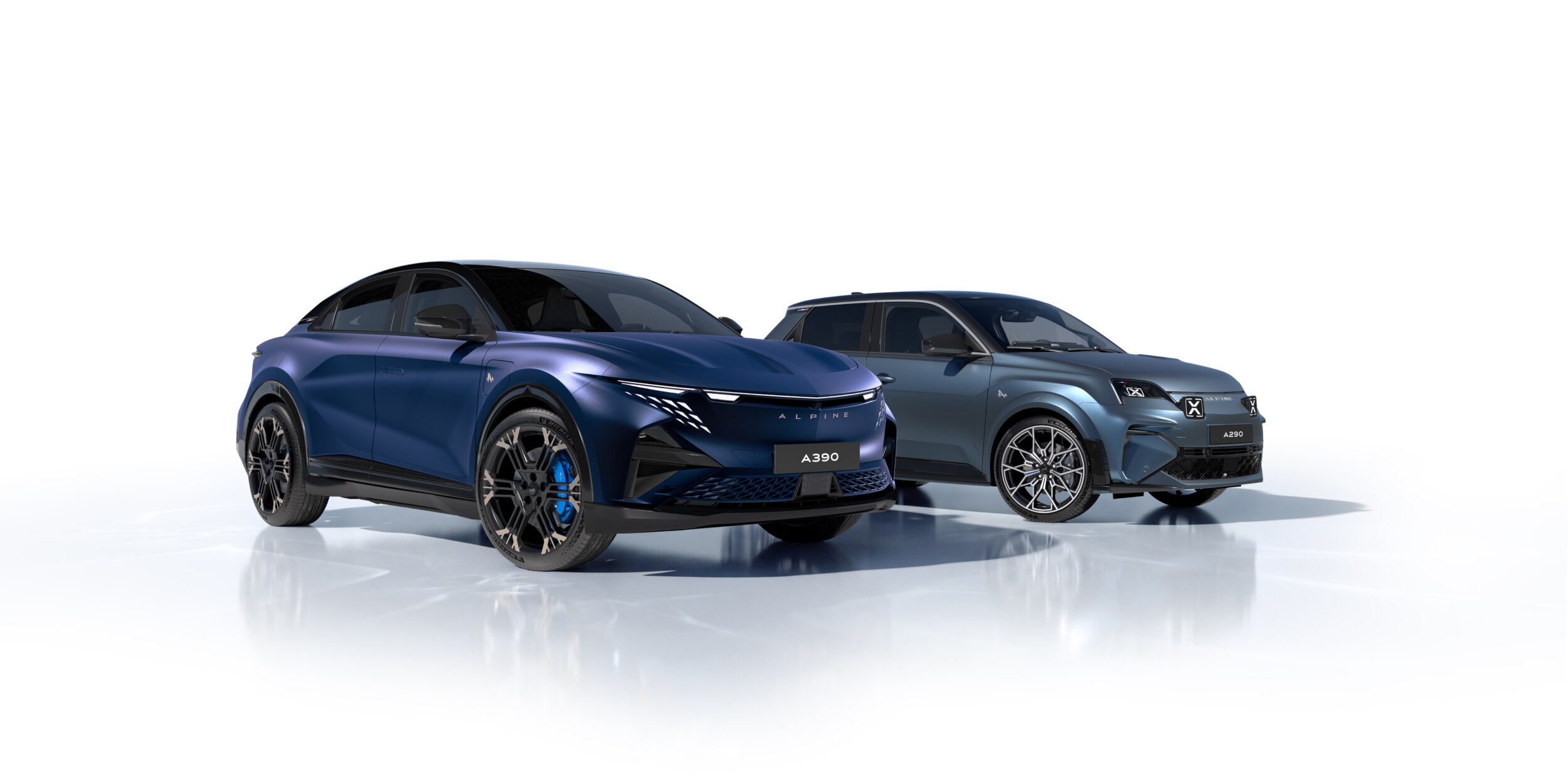 Prototipos de coches Alpine A290 y A390 en el Salón del Automóvil de París 2026